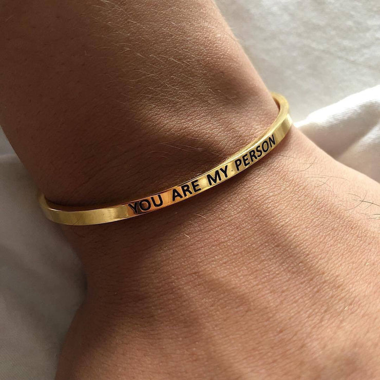 YOU'RE MY PERSON Love Bracelet