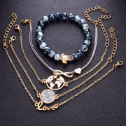 Charm Bracelets – 5 pieces