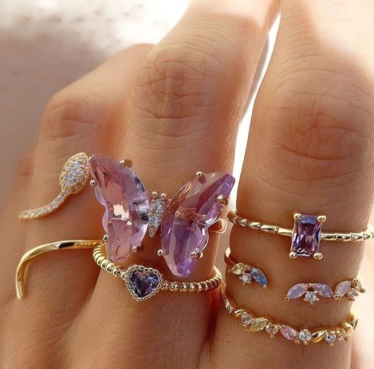 Mariposa jewelry set