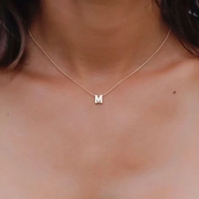 Initial necklace