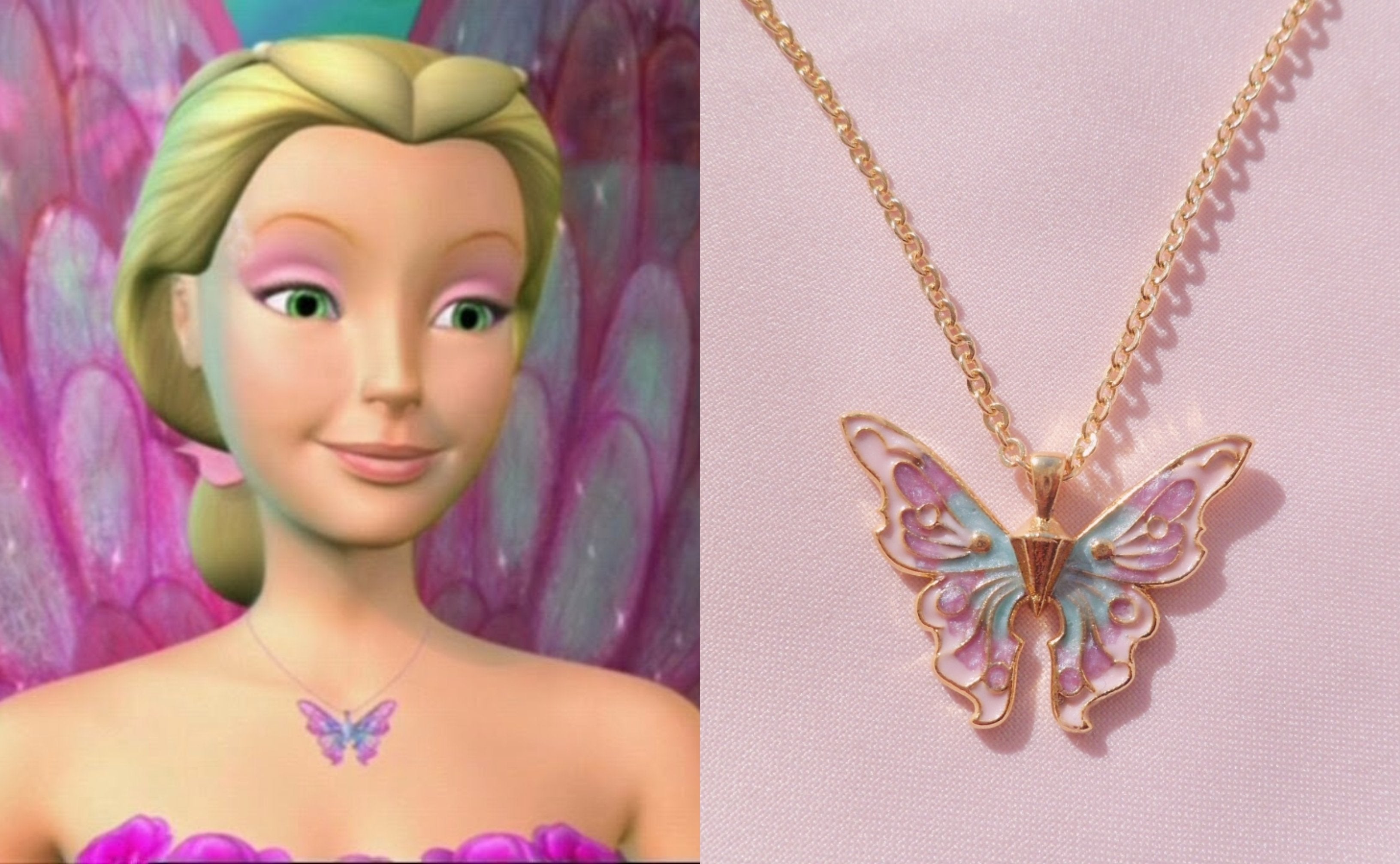 Barbie mermaidia necklace on sale